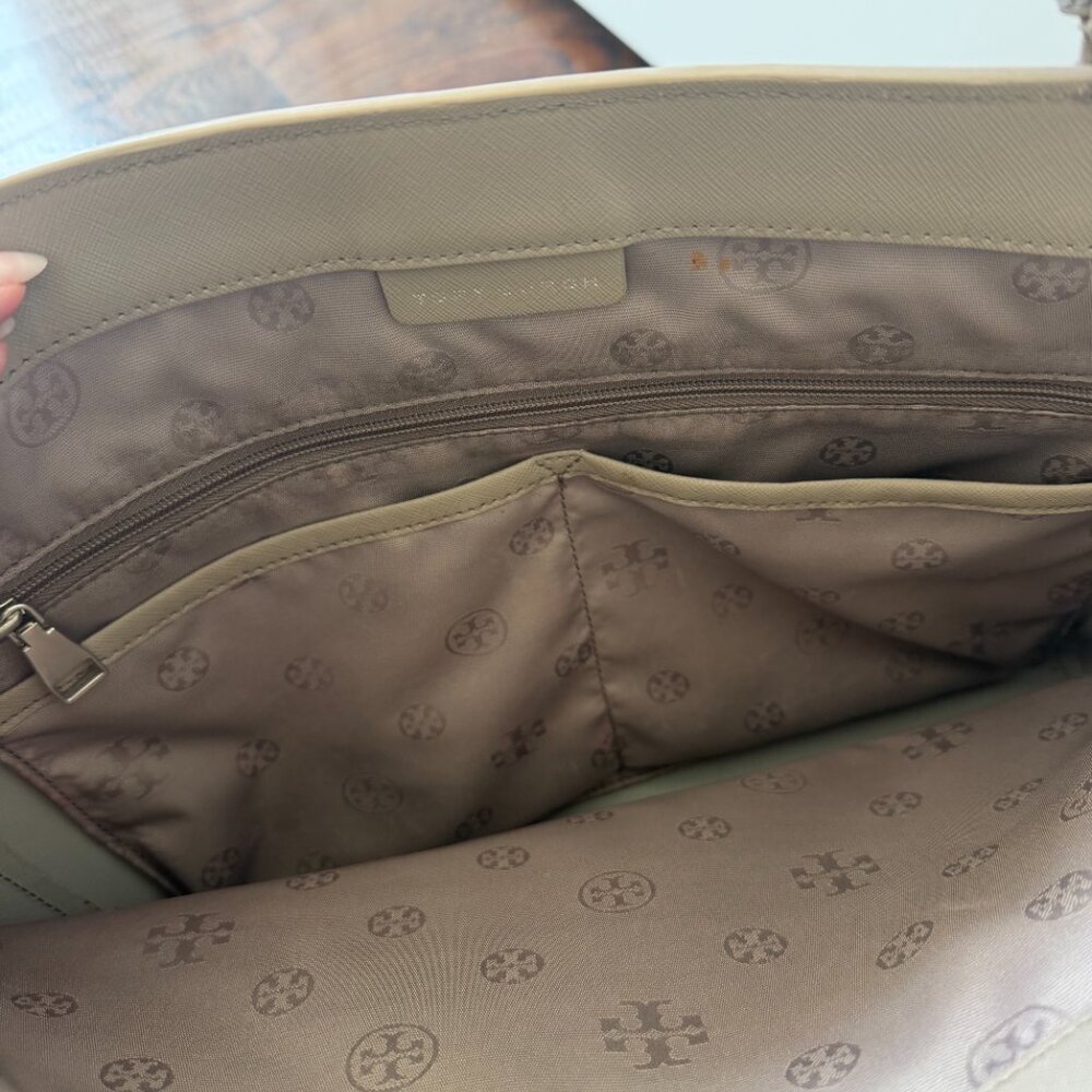 Tory Burch Large Tote, Grey - Picture 4 of 6